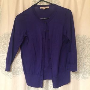 Loft 3/4 sleeve cardigan